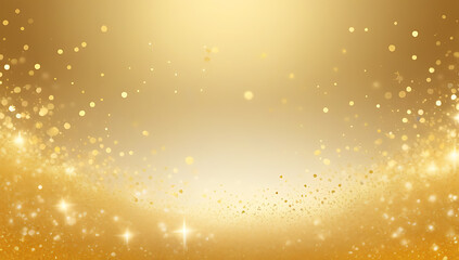 soft gold gradient background star glitter ideal showcasing holiday products promotions