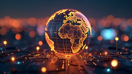 Fototapeta premium world concept