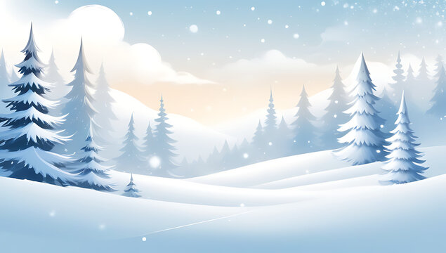 white christmas background ideal creating festive wintery atmosphere