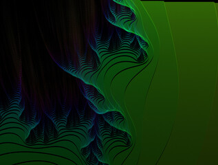 Imaginatory fractal abstract background Image