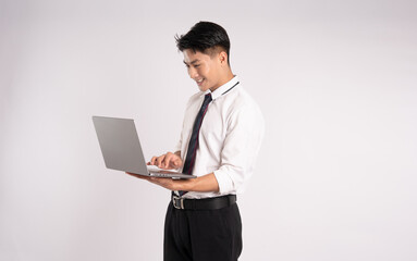 adult, advertisement, asian, background, business, businessman, casual, cheerful, chinese, computer, digital, enjoy, filipinos, freelancer, gesture, handsome, happiness, happy, indonesian, internet, i