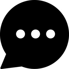 chat box icon, user interface icon for mobile app, web design, uiux