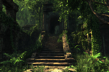 stairway to the forest