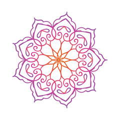 Vector colorful Islamic mandala Backgrounds collection