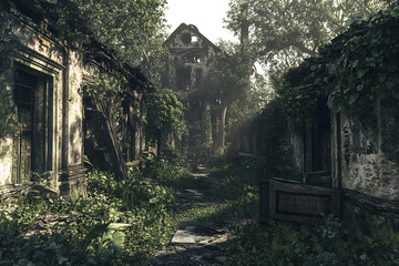 old house in the woods