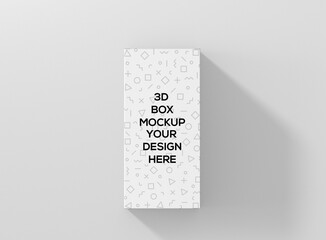 Long Vertical Rectangle Box Mockup Vol. 2