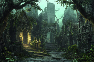 church in the forest