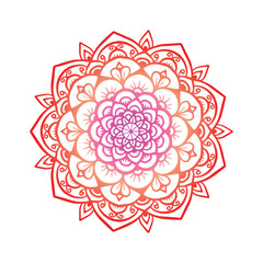 Vector colorful Islamic mandala Backgrounds collection