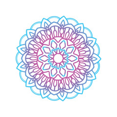 Vector colorful Islamic mandala Backgrounds collection