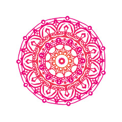 Vector colorful Islamic mandala Backgrounds collection