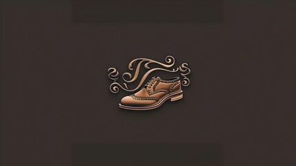 Logo for man shoes shop and shoe repair services. Shoes maker company logo design with using shoes vector template	
