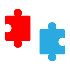 Puzzle Vector Flat Icon Design