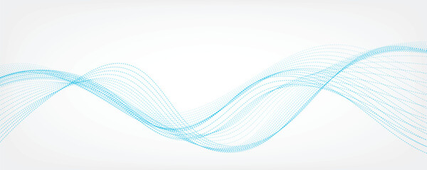 abstract blue wave background