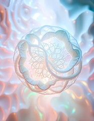 glossy pink abstract design for wallpaper