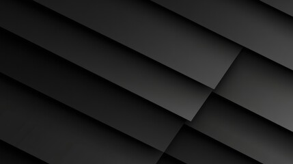 Abstract Black and White Geometric Pattern