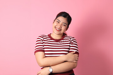 Obraz premium Woman with Braces