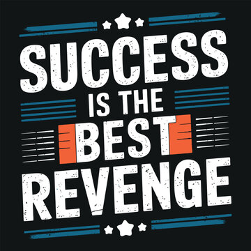 a black background with a quote about success is the best match.