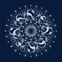 A celestial-inspired mandala 