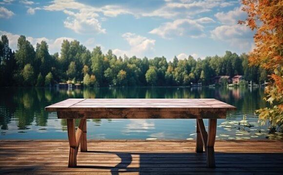 beanch on the lake