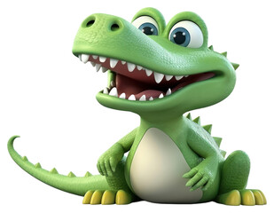 Fototapeta premium PNG Dinosaur reptile cartoon animal.
