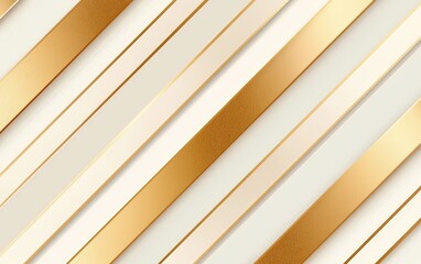 Obraz premium Thin diagonal stripes in shades of cream and gold, repeating evenly for a minimal and modern pattern
