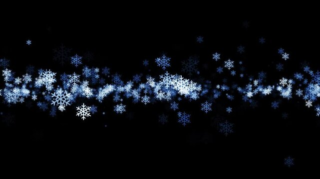 snow particle loop back ground