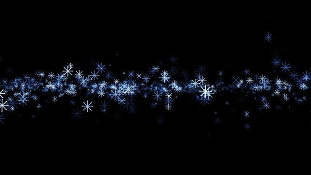 snow particle loop back ground