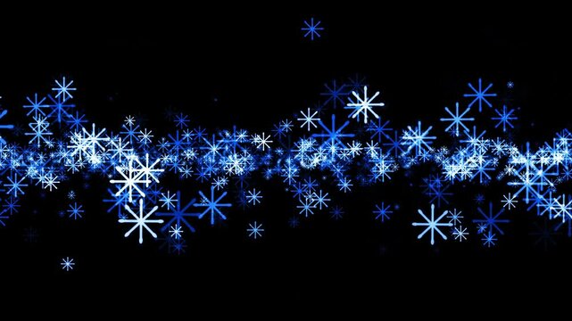 snow particle loop back ground