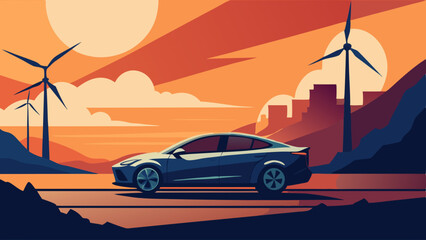 car on the beach for designer