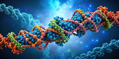 Biological process of protein synthesis