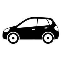 Fototapeta premium silhouette car vector