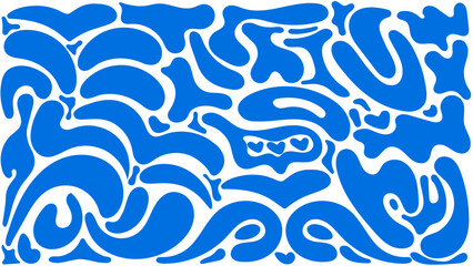 boho style minimal organic shapes. Used for decoration, advertising design, websites or publications, banners, posters and brochures.