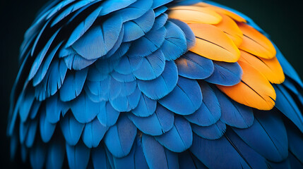 blue and yellow macaw