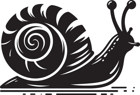 recommend clip art: Snail Silhouette isolated on a white background Minimalist Snail vector illustration
                    
                    snail, snail silhouette, snail illustration, slime, mollusc, insect, movement, slow, sticky, shell, mucus, isolate