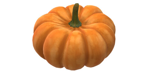 Pumpkin isolated on a Transparent Background