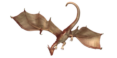 Dragon isolated on a Transparent Background © clicknow