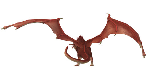 Dragon isolated on a Transparent Background