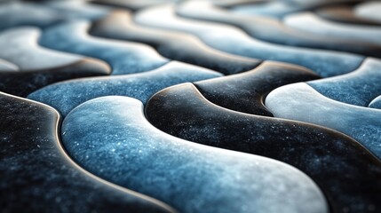 Chevron Harmony, a stunning arrangement of chevron symbols creating a rhythmic pattern, representing fluidity and movement in design.