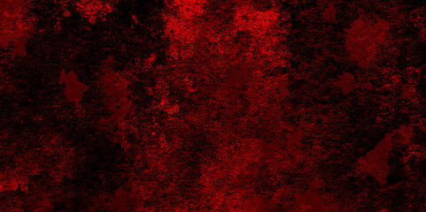Old wall texture cement black red background. Wall grunge texture with red tones,  Hand painted red watercolor paper texture, Artistic red watercolor splash,