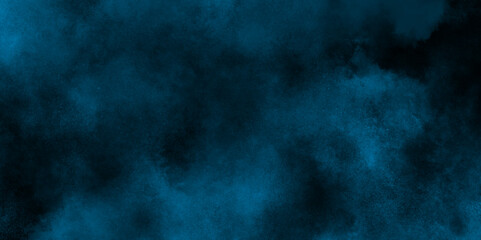 Abstract soft dark blue watercolor sky and clouds. grunge tint light blue and black  watercolor background. old stone dark blue distressed grunge background wallpaper rough concrete wall.