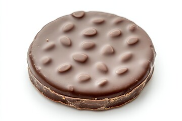 Fototapeta premium CHATHAM, UK - SEPTEMBER,23 2025: Jacobs Club Mint Chocolate biscuit on white background with generative ai