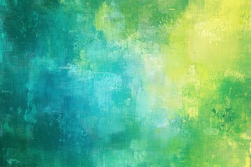 Obraz premium Abstract Green and Yellow Canvas Texture