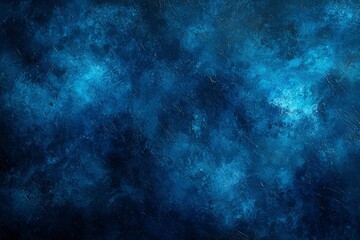 Fototapeta premium Abstract Blue Textured Background with Diagonal Brushstrokes