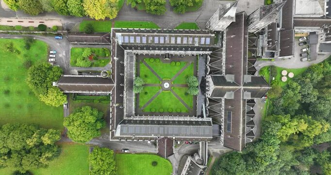 The Abbey of Maredsous, Benedictine monastery ,Denee Anhee in the Belgian province of Namur.