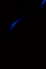 Folded paper black grunge texture with worn, rubbed and torn effect, old retro 90s texture for greeting cards, posters, web landings and other artworks