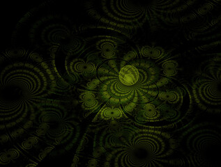 Imaginatory fractal abstract background Image