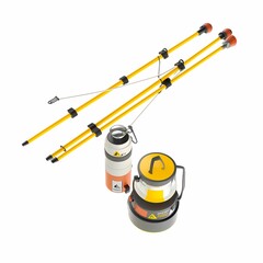 Simple Minimalist Camping Gear Icons