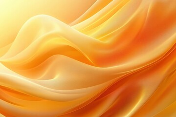 Obraz premium Abstract Golden Fabric Waves with Subtle Texture