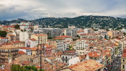 Fototapeta premium Panoramic view of Cannes