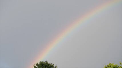 Wonder in the sky - rainbow.  AI generated image, ai